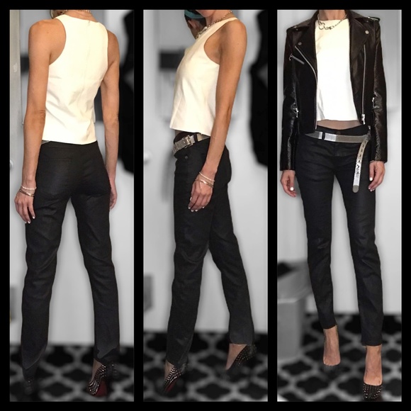 J brand leather shirt - Picture 6 of 6